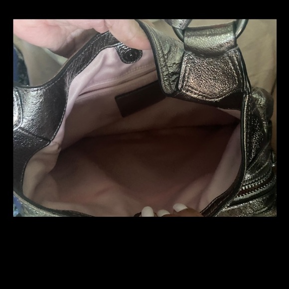 Coach metallic hobo bag - Picture 4 of 9